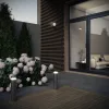 Endura Osram LED kültéri oszlop alakú kerti lámpa 6W 360lm 3000K meleg alumínium IP44