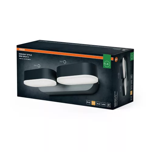 Endura Osram LED kerti fali lámpa 13,5 W 630 lm 3000 K meleg szürke IP44