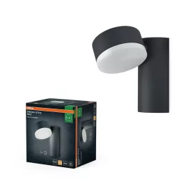   Kerti fali lámpa, kültéri LED homlokzati lámpa, 8W, 440lm, 3000K, meleg szürke, IP44, Endura, Osram