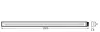 LED szalag 24W 2100lm 3000K meleg fényű sárga 5m Flex Strips Osram