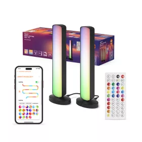   2x LED Játékra Asztali Lámpa RGB + TW 28cm Fénysáv Smart App SMART+ WiFi Hangulatfények OSRAM