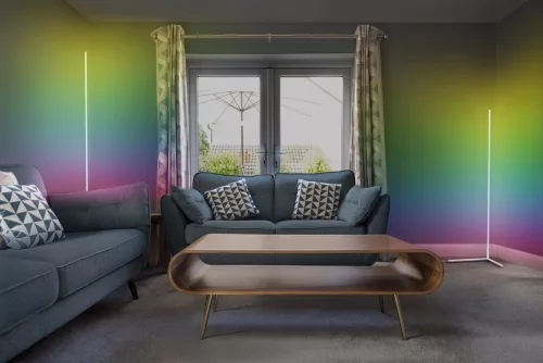 Állólámpa asztali LED 14W 550lm 2700/6500K RGB fehér SLIM Osram Smart + Wifi Matter