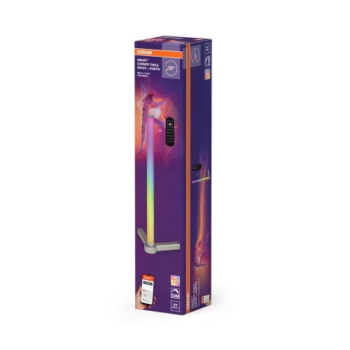 Állólámpa asztali LED 7.5W 500lm 2700/6500K RGB ezüst Magic Osram Smart + Wifi