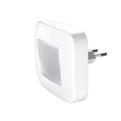 Konnektorba dugható LED éjszakai irányfény alkonyérzékelővel, 0.2W 3000K 3lm, fehér Lunetta Osram