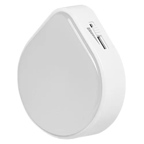 Konnektorba dugható LED éjszakai irányfény alkonyérzékelővel, dimmelhető, 0.5W 3000K meleg fényű 15lm, fehér Lunetta Osram