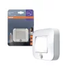 Elemmel működő LED lépcsővilágítás mozgásérzékelővel 0.25W 4000K semleges fehér 14lm IP54 NIGHTLUX Osram