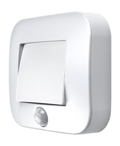 Elemmel működő LED lépcsővilágítás mozgásérzékelővel 0.25W 4000K semleges fehér 14lm IP54 NIGHTLUX Osram