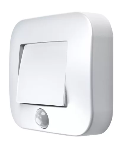 Elemmel működő LED lépcsővilágítás mozgásérzékelővel 0.25W 4000K semleges fehér 14lm IP54 NIGHTLUX Osram