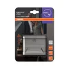 Elemmel működő LED lépcsővilágítás mozgás- és alkonyérzékelővel 0.25W 4000K semleges 10lm ezüst IP54 NIGHTLUX Osram