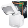 LED reflektor, elemes reflektor, 4W, 260lm, 4000K, IP54, fehér, mozgás- és alkonyérzékelős spotlámpával, Osram