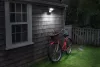 LED reflektor, elemes reflektor, 4W, 260lm, 4000K, IP54, fehér, mozgás- és alkonyérzékelős spotlámpával, Osram
