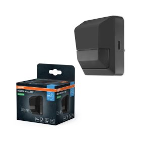   Kültéri LED mozgás- és alkonykapcsoló, szürke, IP55, Osram