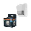 Kültéri LED mozgás- és alkonykapcsoló, fehér, IP55, Osram