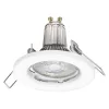 3 db-os süllyesztett halogén LED mennyezeti spotlámpa, kerek, GU10, 2,6 W, 230 lm, 2700 K, meleg fehér, Essential Osram