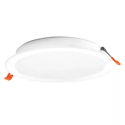 6 db-os süllyesztett halogén LED mennyezeti spotlámpa, kerek, 18W, 1650lm, 4000K, semleges fehér, Essential Osram