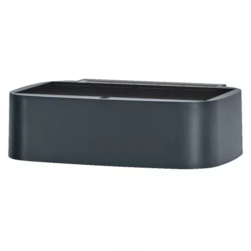 Endura Osram LED kerti fali lámpa alkonykapcsolóval 7.6W 520lm 3000K meleg, szabályozható szürke IP65