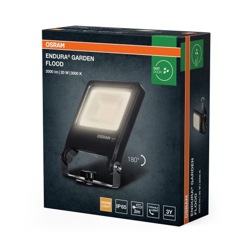 LED kerti lámpa 20W 1700lm 3000K meleg szürke IP65 Endura Osram