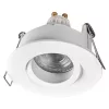 Süllyesztett LED mennyezeti lámpa, hermetikus, IP44, fürdőszobai, mozgatható, kerek, GU10, 4,7 W, 250 lm, 2700-6500 K, CCT, RGB, szabályozható fényerejű, IP65, fehér spot, Smart+ WiFi, süllyesztett, Osram