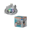 Süllyesztett LED mennyezeti lámpa, hermetikus, IP44, fürdőszobai, mozgatható, kerek, GU10, 4,7 W, 250 lm, 2700-6500 K, CCT, RGB, szabályozható fényerejű, IP65, nikkel spotlámpa, Smart+ WiFi, süllyesztett, Osram