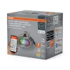 Süllyesztett halogén LED mennyezeti lámpa, mozgatható kerek, GU10, 4,7 W, 315 lm, 2700-6500 K, CCT, RGB, szatén nikkel, Smart+ WiFi, süllyesztett, Osram