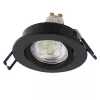 Süllyesztett halogén LED mennyezeti lámpa, mozgatható kerek, GU10, 4,7 W, 315 lm, 2700-6500 K, CCT, RGB, fekete spotlámpa, Smart+ WiFi, süllyesztett, Osram
