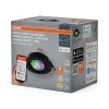 Süllyesztett halogén LED mennyezeti lámpa, mozgatható kerek, GU10, 4,7 W, 315 lm, 2700-6500 K, CCT, RGB, fekete spotlámpa, Smart+ WiFi, süllyesztett, Osram