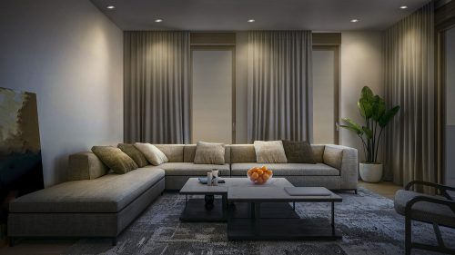 db süllyesztett halogén LED mennyezeti lámpa szett, mozgatható, kerek, szabályozható fényerejű, szatén nikkel, süllyesztett Osram