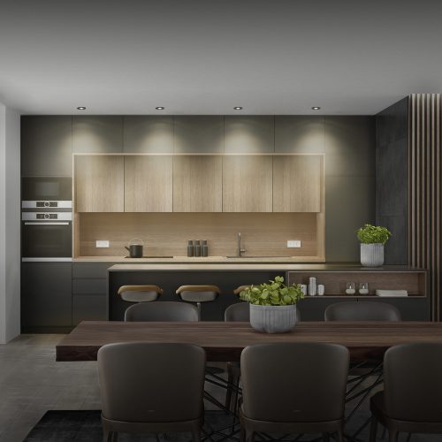 3 db süllyesztett halogén LED mennyezeti lámpa szett, mozgatható kerek, GU10, 4,5 W, 400 lm, 2700 K, meleg fekete, süllyesztett, Osram