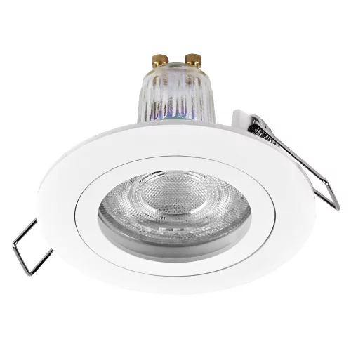 3 db süllyesztett halogén LED mennyezeti spotlámpa, kerek, GU10, 4,5 W, 400 lm, 2700 K, meleg fehér, süllyesztett, Osram