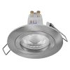 3 db süllyesztett halogén LED mennyezeti spotlámpa, kerek, GU10, 4,5 W, 400 lm, 2700 K, meleg nikkel, szatén, süllyesztett, Osram