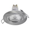 3 db süllyesztett halogén LED mennyezeti spotlámpa, kerek, GU10, 4,5 W, 400 lm, 2700 K, meleg nikkel, szatén, süllyesztett, Osram