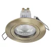 db süllyesztett halogén LED mennyezeti spotlámpa, kerek, GU10, 4,5 W, 400 lm, 2700 K, meleg zöld, süllyesztett, Osram