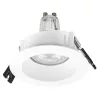 5 db süllyesztett halogén LED mennyezeti spotlámpa, kerek, GU10, 2,6 W, 200 lm, 2700 K, meleg fehér, süllyesztett, Osram