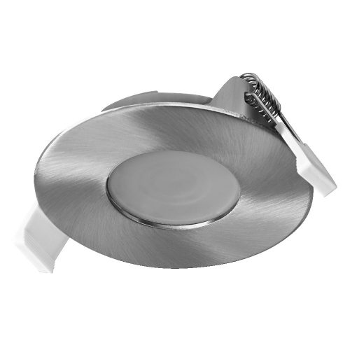 3 db süllyesztett halogén LED mennyezeti spotlámpa, kerek, 4,9 W, 200 lm, 2700 K, meleg nikkel, szatén, süllyesztett, Osram