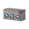 3 db süllyesztett halogén LED mennyezeti spotlámpa, mozgatható kerek, 4,9 W, 210 lm, 2700/4000/6500 K CCT szatén nikkel spotlámpa, süllyesztett, Osram