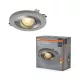 Süllyesztett halogén LED mennyezeti spotlámpa kerek GU10 4.5W 400lm Meleg 2700K szatén nikkel Osram
