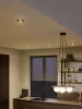 Süllyesztett halogén LED mennyezeti spotlámpa kerek GU10 4.5W 400lm 2700K meleg szatén nikkel Osram