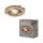 Süllyesztett halogén LED mennyezeti lámpa, kerek, GU10, 4,5 W, 400 lm, 2700 K, szatén nikkel, Osram