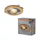 Süllyesztett halogén LED mennyezeti lámpa, kerek, GU10, 4,5 W, 400 lm, 2700 K, szatén nikkel, Osram