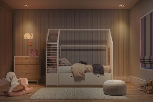 Süllyesztett halogén LED mennyezeti lámpa, kerek, GU10, 4,5 W, 400 lm, 2700 K, szatén nikkel, Osram