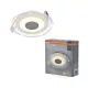 Süllyesztett halogén LED mennyezeti spotlámpa kerek 6W 240lm 2700K meleg fehér Osram