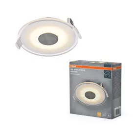   Süllyesztett halogén LED mennyezeti spotlámpa kerek 6W 210lm 2700K meleg fehér Osram