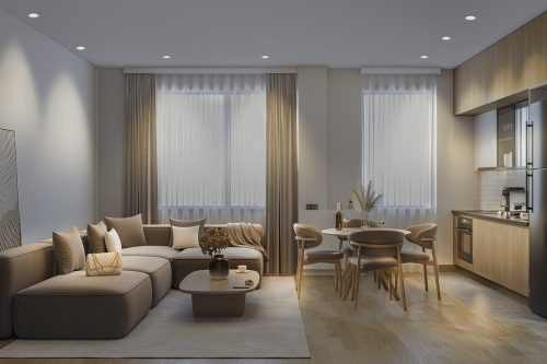 3 db süllyesztett halogén LED mennyezeti lámpa szett, kerek, GU10, 3W, 200lm, 2700K, meleg, szabályozható fehér, Osram