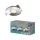 Süllyesztett LED mennyezeti lámpa, hermetikus, IP44, fürdőszoba, kerek, 4,9 W, 270 lm, 2700 K, meleg, szabályozható, IP44, króm, süllyesztett, Osram