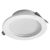 3 db-os süllyesztett mennyezeti LED spotlámpa, hermetikus, IP44, fürdőszobai kerek, 8W, 550lm, 3000K, meleg fehér, IP44, Osram