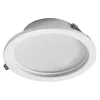 3 db-os süllyesztett mennyezeti LED spotlámpa, hermetikus, IP44, fürdőszobai, kerek, 18W, 1400lm, 3000K, meleg fehér, IP44, Osram