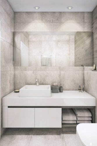 3 db-os LED mennyezeti lámpa szett, süllyesztett spotlámpa, hermetikus, IP44, fürdőszobai kerek, GU10, 4,5 W, 320 lm, 4000 K, semleges, IP65, króm, süllyesztett, Osram