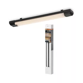   Felületre szerelhető lineáris LED panel lámpa Batten 24W 2880lm CCT fekete Batten Osram