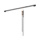 Felületre szerelhető lineáris LED panel lámpa 24W 2880lm CCT fekete Batten Osram