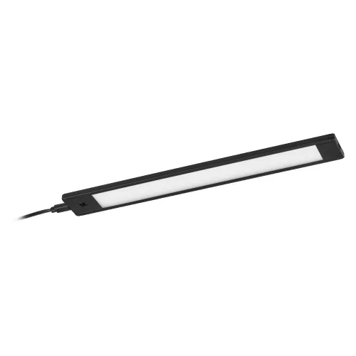 Lámpatest szekrény alatti LED sín bútor 4.2W 150lm CCT fekete Undercabinet Osram
